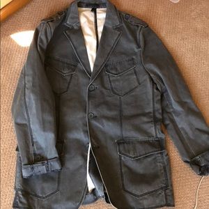 Mens cargo blazer